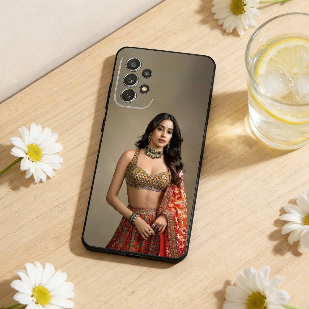 

J-Janhvi K-Kapoor Dhadak Debut Phone Case For Samsung S25,S24,S21,S22,S23,S30,Ultra,S20,Plus,Soft Silicone Black Cover Samsung S20plus5G