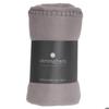 Plaid polaire gris souris 125x150cm - Atmosphera createur d'interieur