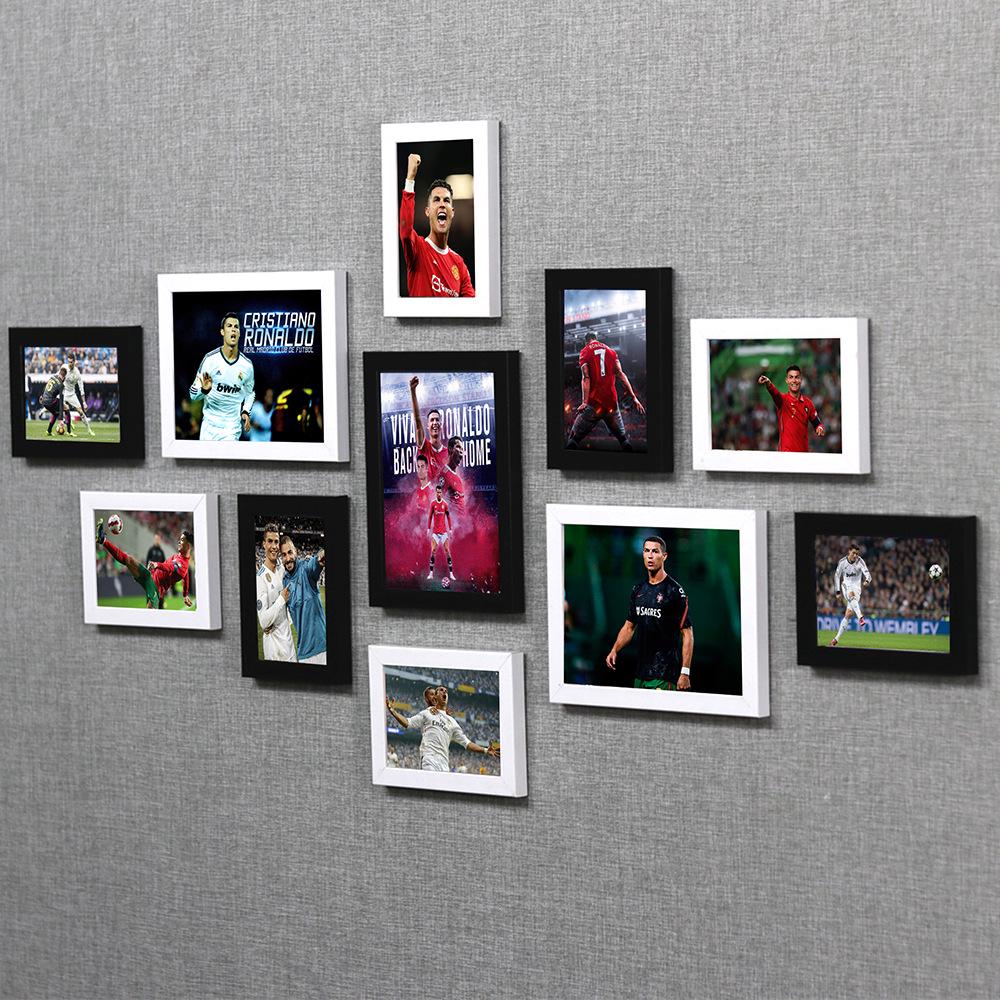 Póster Estrella de la Champions League y el Mundial CR7 - Arte de Pared Decorativo para Dormitorio o Habitación