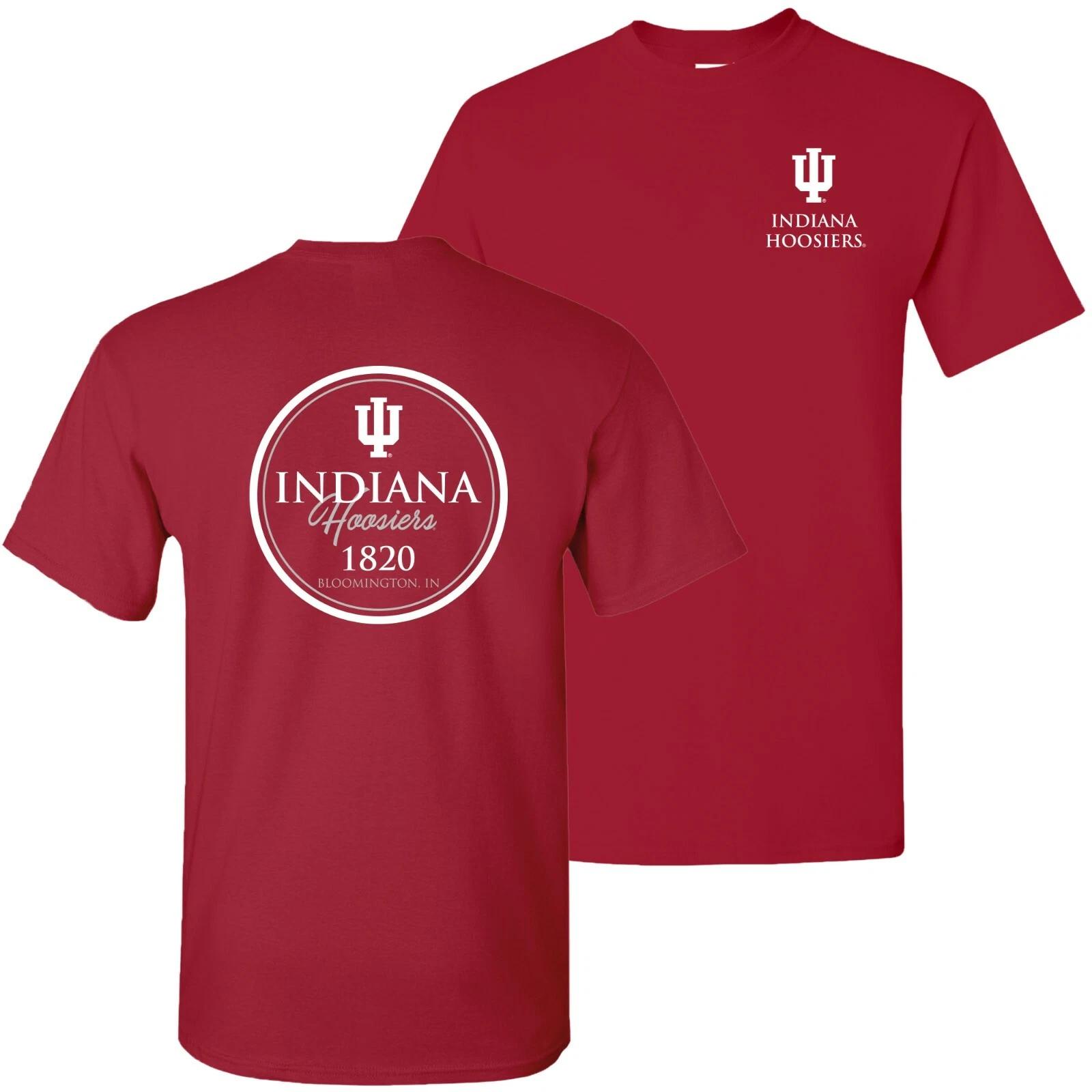 Indiana Hoosiers Classic Circle Licensed Unisex T-Shirt - Cardinal 4XL