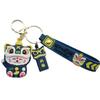 Little Moon Cat Totoro Lucky Cat Lion Dance Keychain