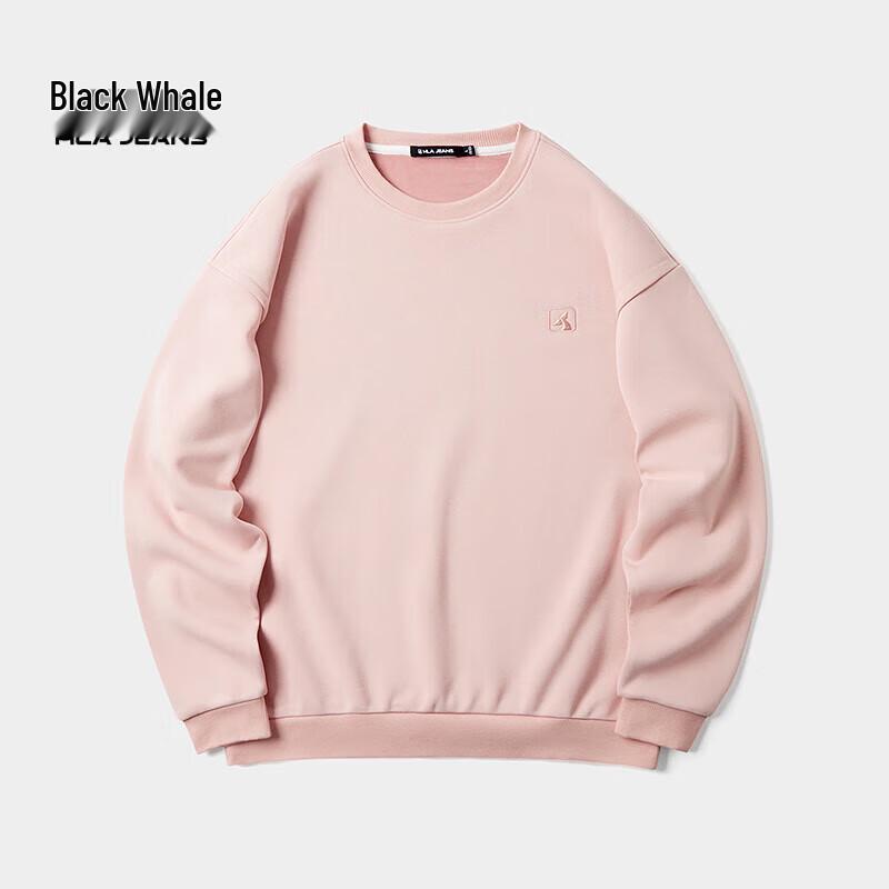 Bluza męska z podszewką polarową HLA Black Whale
