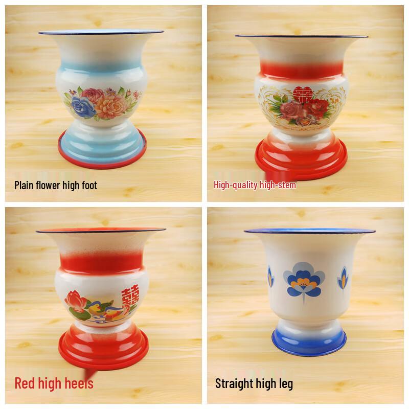 

Vintage Enamel Chamber Pot