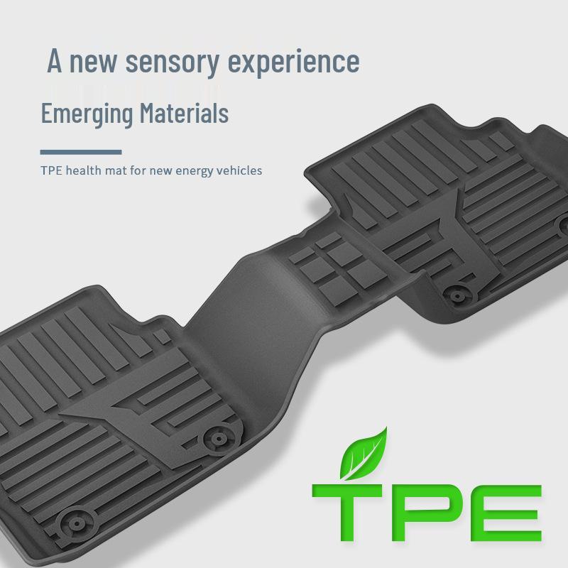 Eco-Friendly TPE Floor & Trunk Mats for 24-25 Cadillac CT5