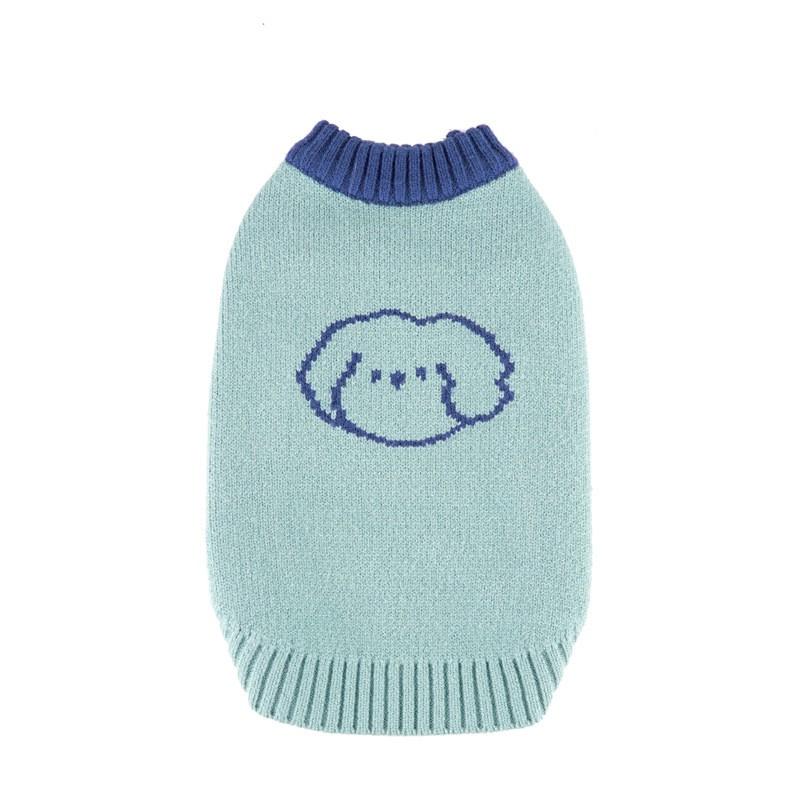 Pet Knit Vest Dogs Cats Winter Warm Casual Sweater Jacket Small Breed Like Teddy Schnauzer Size M