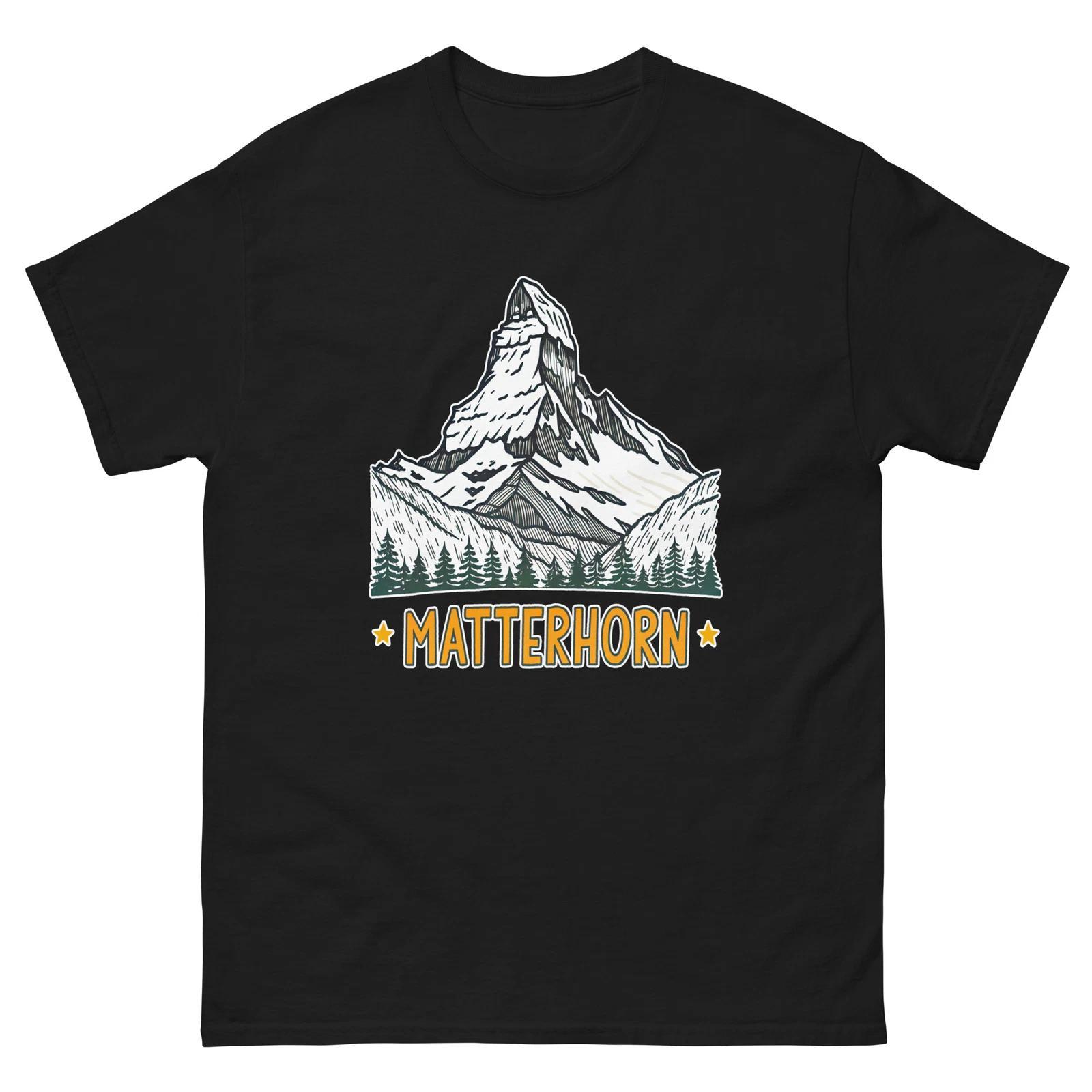 Matterhorn Attraction Landmark Travel T-Shirt L