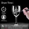 1-5Pcs Chrome Paint Marker Reflective Fluid Mirror Paint Pen 2mm Silvery Ink For DIY Car Styling Model Metal Wood Plastic Stone Touchup Paint2