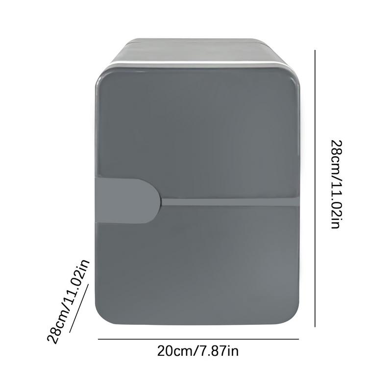 Portable Car Refrigerator 6L Thermal and Cool Fridge 12V DC 220V AC Camping Refrigerator Car Cooler Warmer for Driving Travel