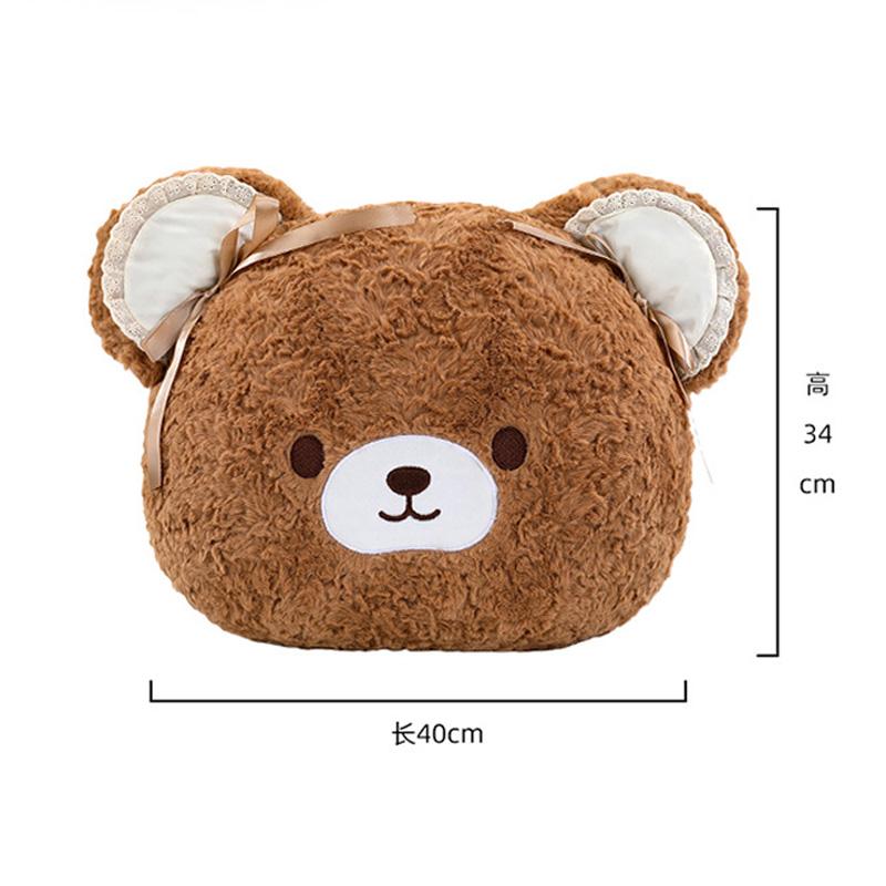 40Cm Animation Rilakkuma Hug Pillow Plush Plaything Room Sofa Decoration Lumbar Support Seat Cushion Sleep Companion Doll Christmas Present
