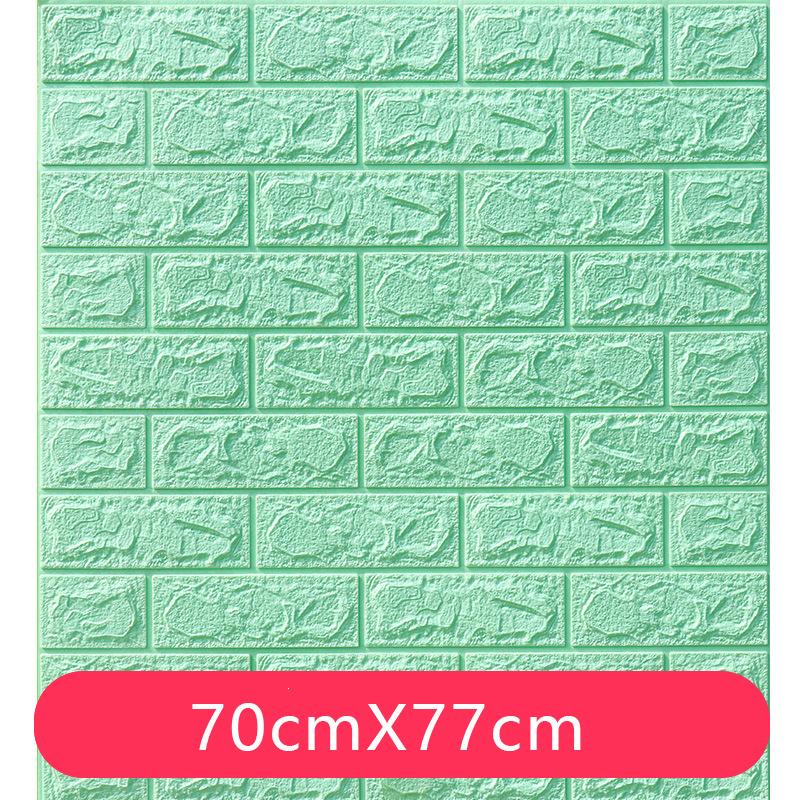 

10 шт. DIY 3D наклейки на стену имитация кирпича украшение для спальни водостойкие самоклеящиеся обои для гостиной и кухни 10PCS 70*77cm