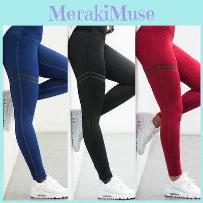 Womens High Waisted Elastic Yoga Leggings With Push Up Design For Fitness And Workout