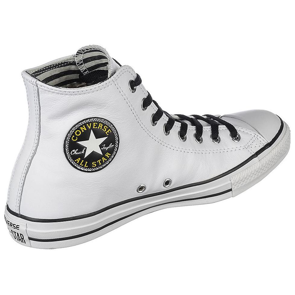 Andy Warhol X Converse CT HI Bequem Vielseitig Rutschfest Langlebig High Top Skateboardschuhe Unisex Sneaker Weiß 149535C