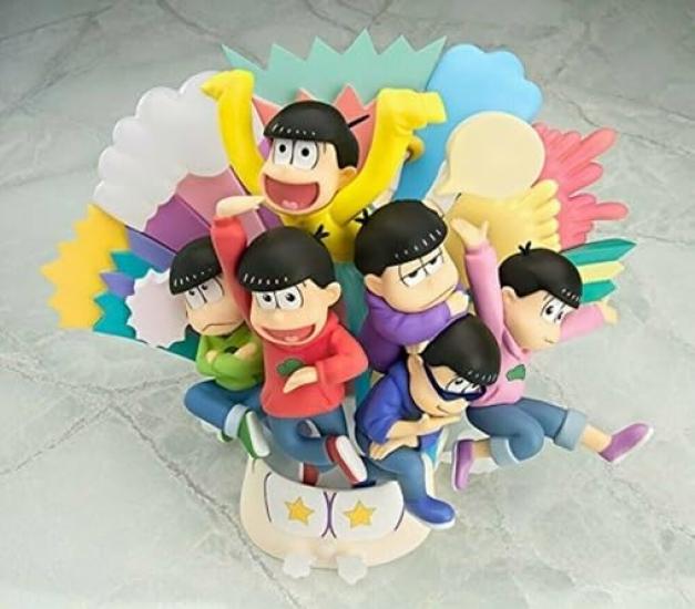 Diorama ABS Finished Figure Osomatsu-san Figure, Non-Scale, & PVC, Pre-painted,
