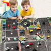 Mats Road Carpet Playmat City Parking Lot Roadmap Climbing Mats Toys DIY Traffic Road Signs