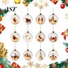 Zeitlose Urlaubs-Erinnerungsstücke Sternzeichen Weihnachts-Schmuckstück, Zwölf Zeichen Hängende Dekoration, 2D Acryl Baumschmuck Horoskop Anhänger für Weihnachten