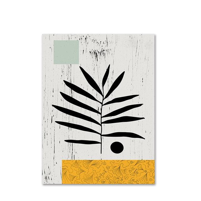 

Абстрактное настенное искусство, современное украшение для дома, картина, скандинавские постеры и принты для гостиной, безрамные обои, картинки в стиле лофт 50*70cm