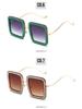 2022 Trendy Square Sunglasses - European & American Influencer Style, Flashy Diamond Design, Fun & Chic for Women