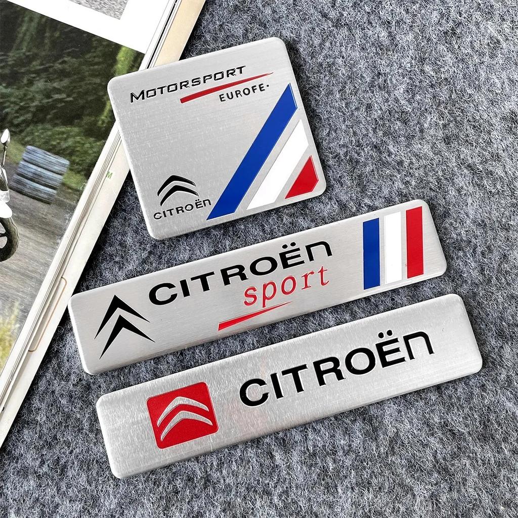 Auto Styling Emblem Abzeichen Auto Karosserie Dekoration Aufkleber Für Citroen C5X e-C4 X e-C3 C4 C3 C5 AIRCROSS C-Elysee C-Crosser C4 Cactus