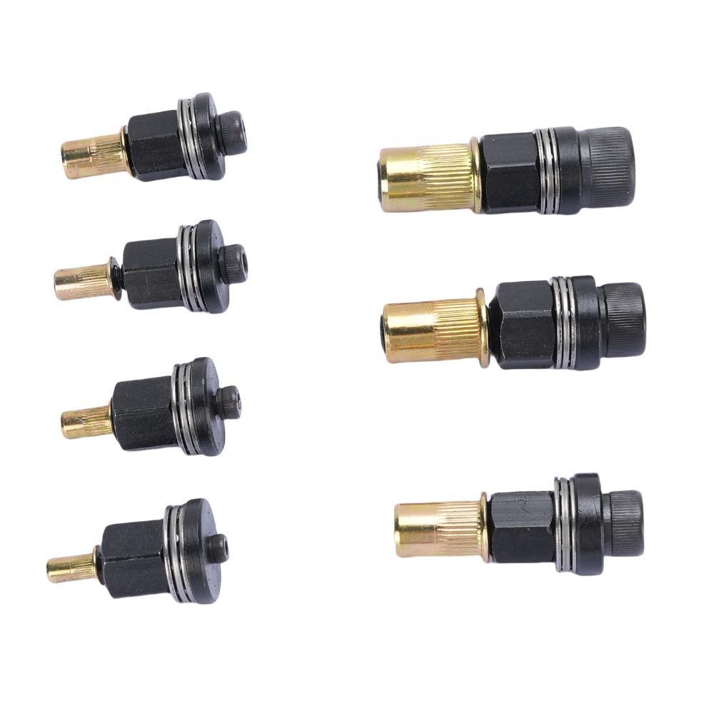 7pcs Mandrel Head Set Rivet Nut Tool Multifunctional Rivet Tool  Hardware Applications
