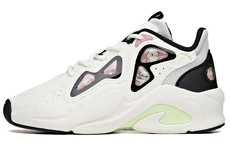 Women's Sneakers Anta Bastard Slip Resistant Slip Resistant Low top Chunky Sneakers Women's White Black Gray