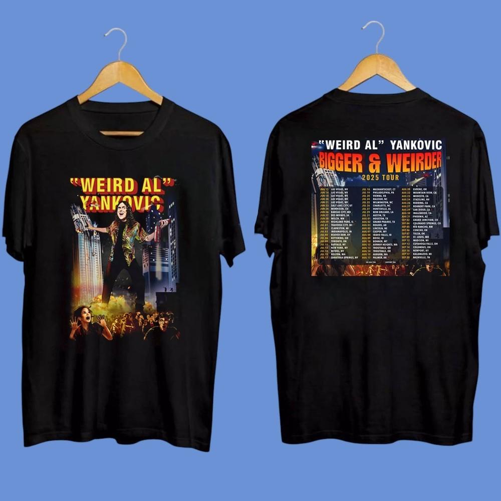

New Weird Al Yankovic 2025 tour Gift For Fans Unisex S-5XL Shirt SS1790 Unisex T-Shirt XXL