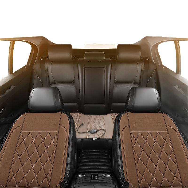 12V Electric Heated Car Seat Cushion - Single & Double Winter Warmer