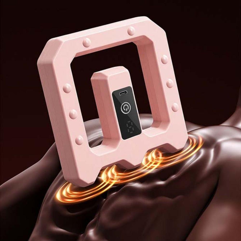 Type-C Rechargeable Electric Body Slimming Machine Muscle Handheld Massager  Fat Burning