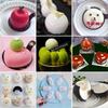 Qun Rong 15-Cavity Heart Silicone Mousse Mold