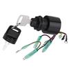 Boat Ignition Key Switch Assembly for Mercury Outboard Remote Control Box 87 17009A5