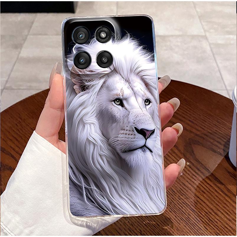 Phone Case For Motorola Moto G Stylus 5G (2025)/Motorola Edge 60 Stylus Soft TPU Clear Viral Painted Casing Shockproof Cover