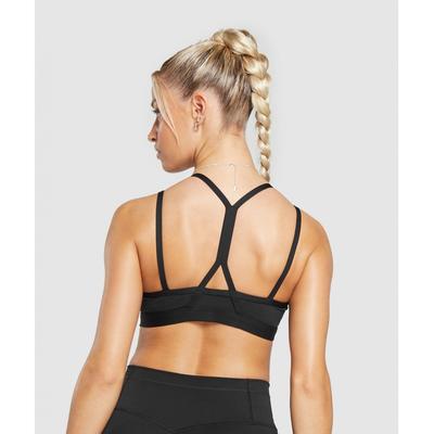 Strap Feature Sports Bra Black B8a6a Bb2j