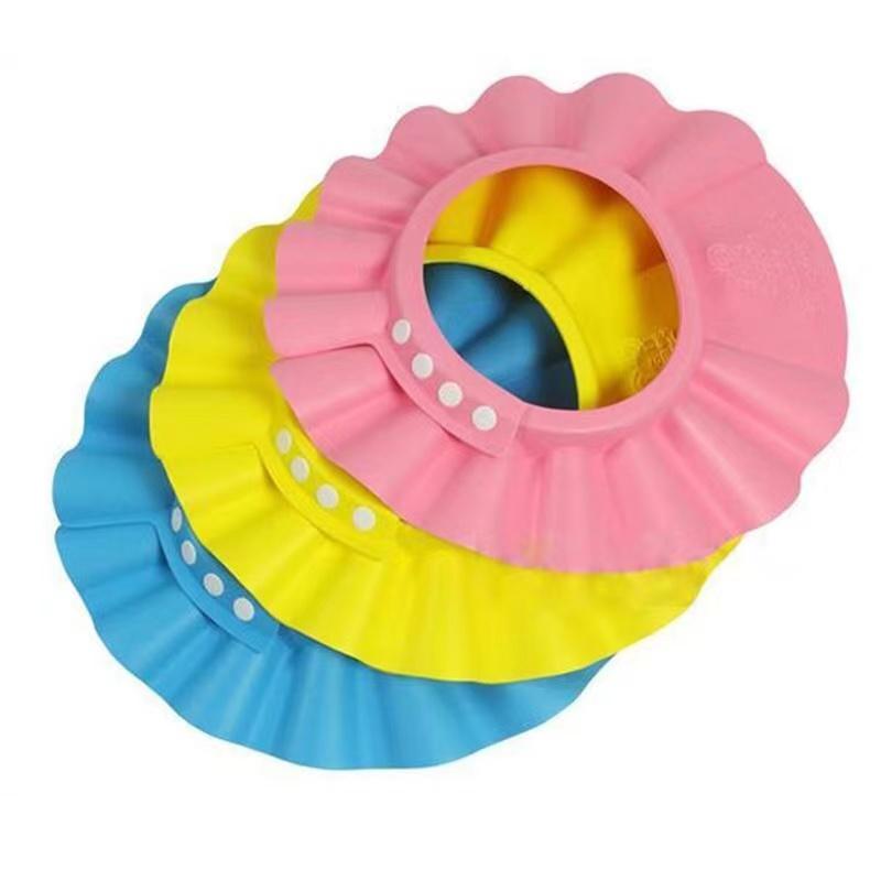 Cappellino Shampoo per Bambini Cappellino da Doccia Regolabile Cappello Morbido Protegge Lava i Capelli Protegge
