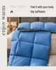 Downproof Velvet-Quilt: All-Season Comfort for Homestay and Students