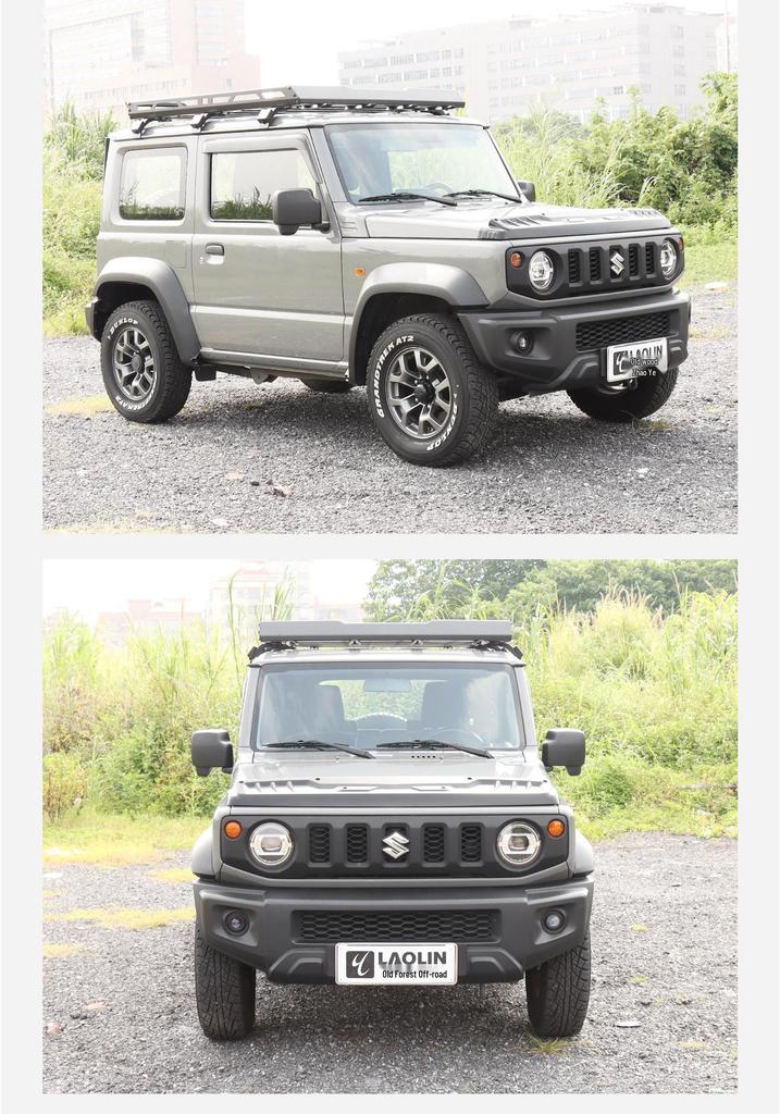 2023-2026 New Jimny Five-Door Exterior Guard: Mech Hood Stone & Sand Protection