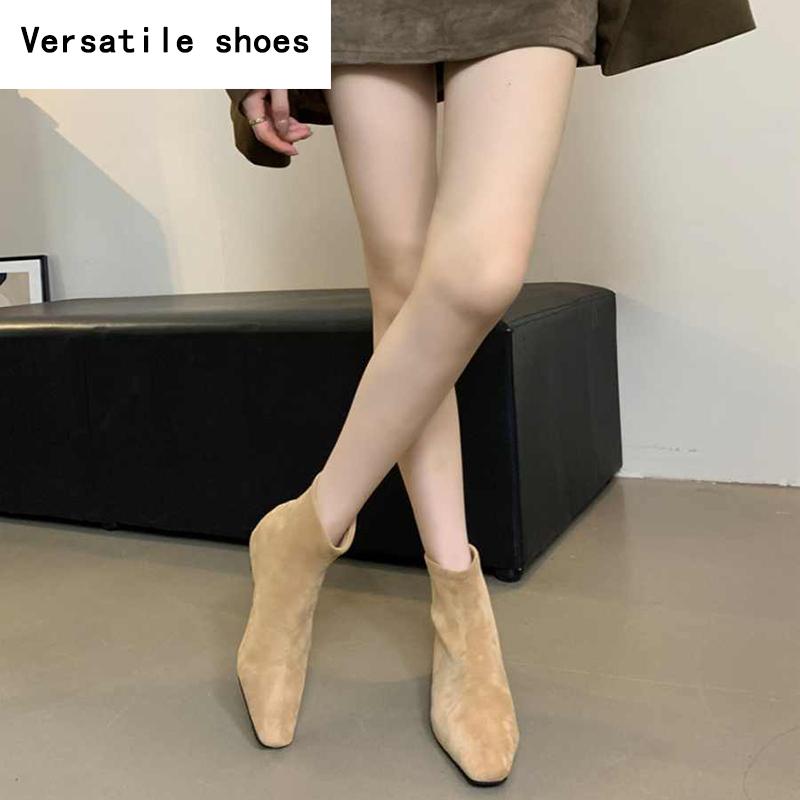 Внутреннее возвышение танкетка каблук женские ботильоны мода леопардовый принт обувь — фото 5