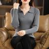 Women Sweater MODERN NEW SAGA Spring Slim Wool Sweaters Knitted Pullover Soft Warm Autumn Female Jumper Knit Top
