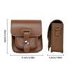 Portable Storage Case Pouch Shockproof Organizers Bag Suitable for RG34XXSP Handheld Console Water Resistant PU Leather