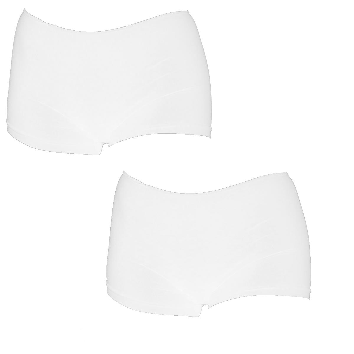 Pack-2 Pantaloncini in microfibra da donna Q-EN901 L bianco