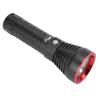 Diving Flashlight 3000LM LED Dive Torch IPX8 Waterproof 100m Underwater Diving Flashlight Red