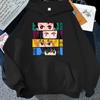 New Fashion Anime Kamado Tanjirou Kamado Nezuko Printed Hoodie Women Men Autumn Winter Warm Sweatshirt Hip Hop Harajuku Tops