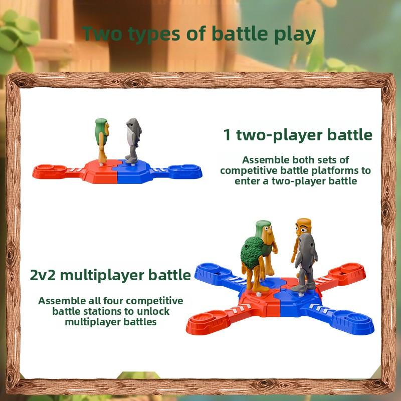 New Tung Tung Tung Sahur Battle Toys Party Games Ai Italian Brainrot Parent-Child Interaction Toy Kid Toy Gift Kid Birthday Gift