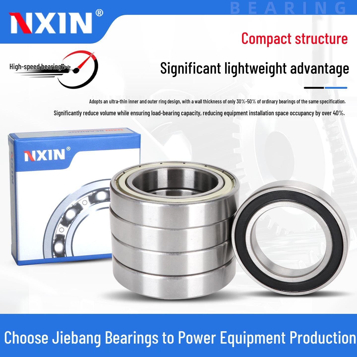 

Naxin Thin-Walled Bearings: High Quality, Precision, Durable for Industrial Machinery & Automation 61808