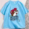 Funny Buc Around And Find Out Tshirt For Unisex Unisex Casual Shortsleeve T Shirt Round Neck Printed Tshirt Animal Clothes