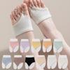 Casual High Heels Forefoot Pad Socks Solid Color Boat Socks New Flip-flop Toe Socks