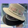 Summer Straw Hat With Wide For Sun Protection And Breathability