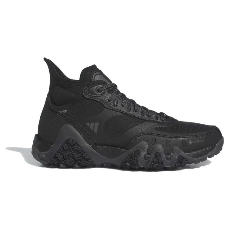 Adidas Adicross GORE-TEX High Boost Svart Unisex Sneakers Core-Black Dark-Silver-Metallic Grey-Five GW2119