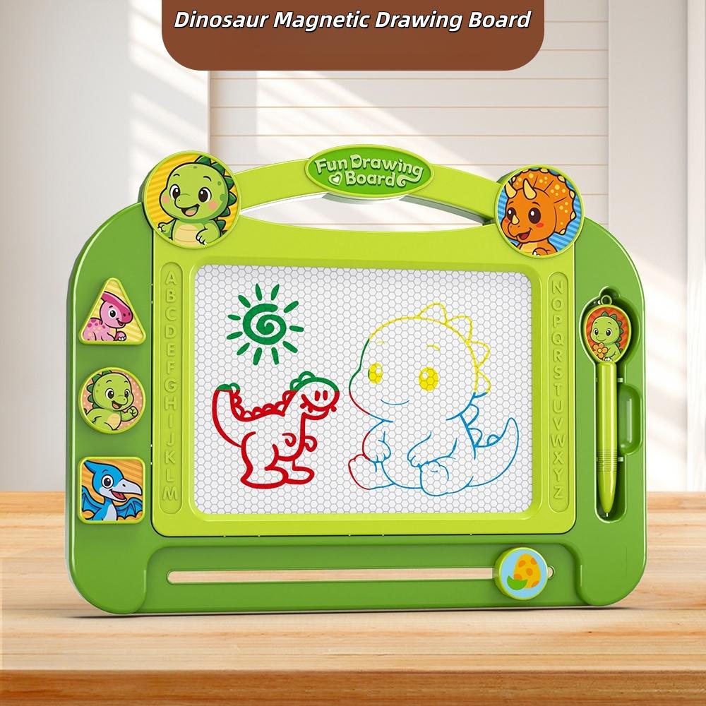 

Children S Colored Magnetic Drawing Board Graffiti Erasable Drawing Writing Board Magnetic Suction Stimulates Painting Talent To Set