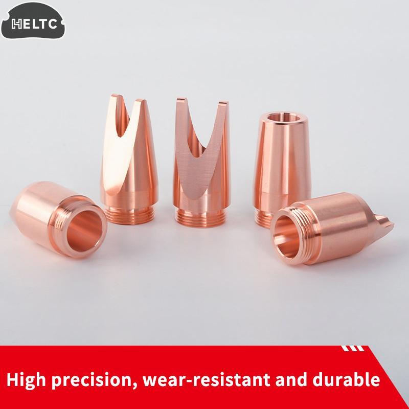 1*DMK IPG Laser Welding Nozzles H32 M13.5 Wire Feeding Copper Nozzles Graduated Tube 68mm For IPG LightWELD Laser Welder Machine