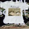 Vintage 90s Y2k Michelangelo Art Peace Made In Italy T Shirt Vintage Breathable Homme Top For Everyday Wear Comfortable