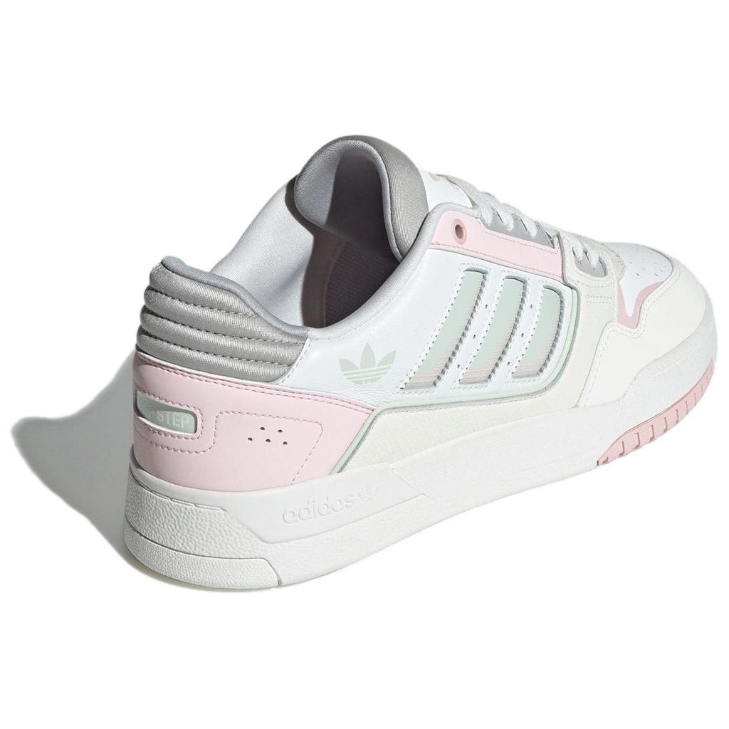 Adidas Originals Drop Step 2.0 Comfortable Versatile Non-Slip Durable Low-Top Skate Shoes Women Sneaker White Pink JP5888